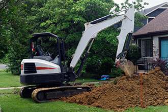 Front Yard Excavation